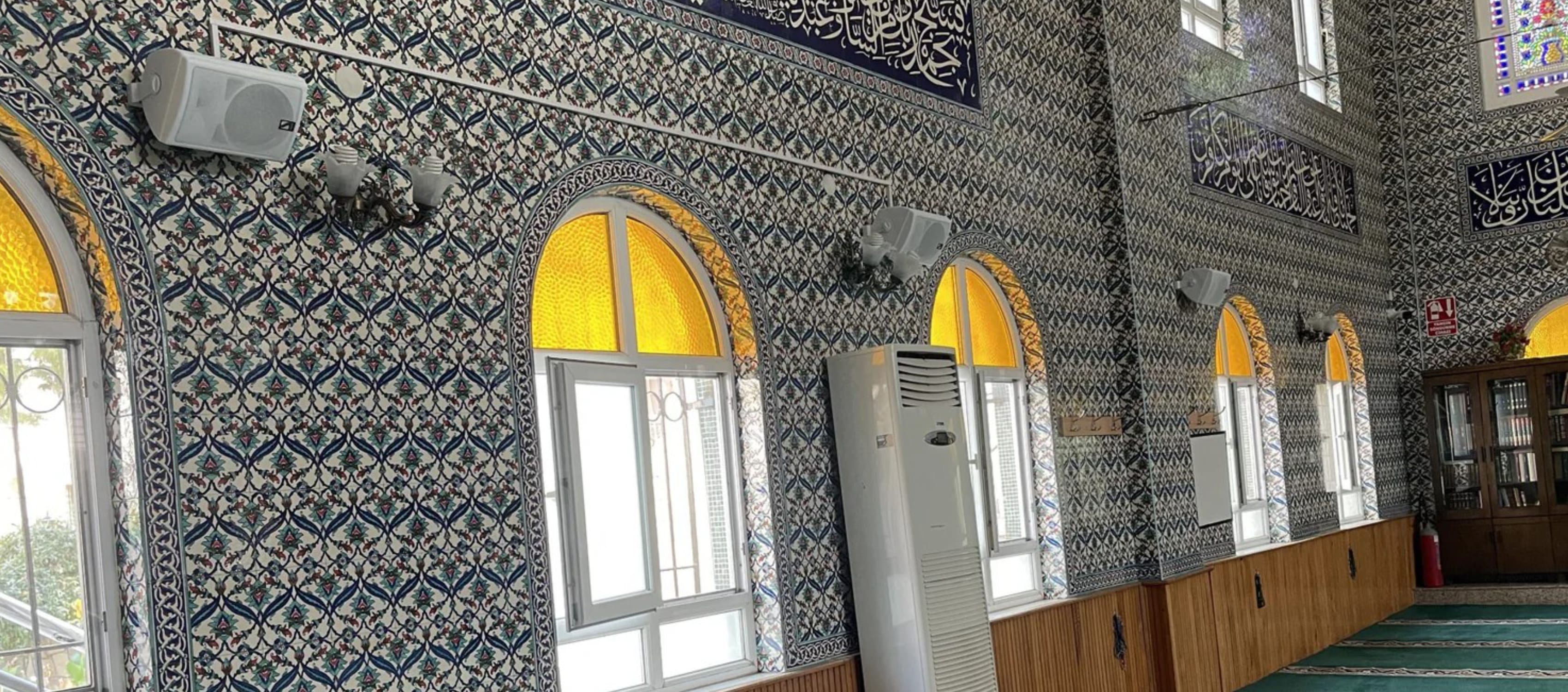 Cami mikrofon ve hoparlör sistemi kurulumu